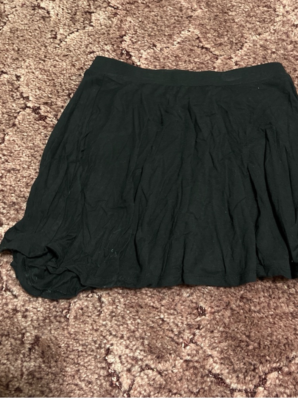 Nordstrom Black Mini Skirt - Flared Casual Style